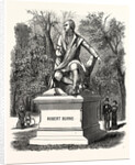 New York: Bronze Statue of Robert Burns, Unvailed in Central Park, October 2nd by Anonymous