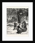 The Great October Storm, Farmers Hastily Gathering Their Apples in the Face of the Snowstorm in Western New York by Anonymous