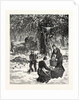 The Great October Storm, Farmers Hastily Gathering Their Apples in the Face of the Snowstorm in Western New York by Anonymous