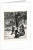 The Great October Storm, Farmers Hastily Gathering Their Apples in the Face of the Snowstorm in Western New York by Anonymous
