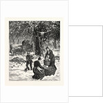 The Great October Storm, Farmers Hastily Gathering Their Apples in the Face of the Snowstorm in Western New York by Anonymous