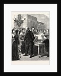 Ohio: Birthday Reception, by the Students of the Lake Erie Seminary at Painesville, to President-Elect Garfield by Anonymous