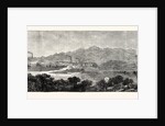 Greece: General View of the Town and Fort of Laurrium, in the Silver Mining Region by Anonymous