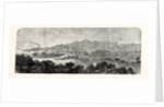 Greece: General View of the Town and Fort of Laurrium, in the Silver Mining Region by Anonymous