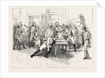 Scene from the Close of Act 1 of Aldrich and Parsloe's Successful Play My Partner by Anonymous