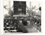 New York: Funeral Services Over the Remains of the Late Rev. Dr. Edwin H. Chapin, the Floral Tributes at the Altar by Anonymous