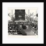 New York: Funeral Services Over the Remains of the Late Rev. Dr. Edwin H. Chapin, the Floral Tributes at the Altar by Anonymous
