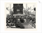 New York: Funeral Services Over the Remains of the Late Rev. Dr. Edwin H. Chapin, the Floral Tributes at the Altar by Anonymous