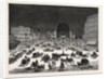 New York: Adapting the Brush Electric Light to the Illumination of the Streets, a Scene Near the Fifth Avenue Hotel by Anonymous