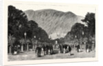 The War in South America: The Capital of Peru, View on the Alameda De Los Descalzos by Anonymous