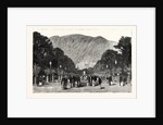 The War in South America: The Capital of Peru, View on the Alameda De Los Descalzos by Anonymous