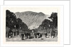 The War in South America: The Capital of Peru, View on the Alameda De Los Descalzos by Anonymous