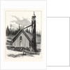 Washington Territory: The Episcopal Church and Belfry at Tacoma by Anonymous