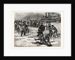 Dakota: A Snowball Battle Between Indian Boys, on the Banks of the Red River of the North by Anonymous
