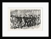 Virginia: After the Naval Review at Hampton Roads, Marines Gathering Delinquent Sailors in the Streets of Norfolk by Anonymous