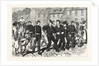 Virginia: After the Naval Review at Hampton Roads, Marines Gathering Delinquent Sailors in the Streets of Norfolk by Anonymous