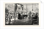 Ohio: Fan Drill of the Young Ladies of the Lake Erie Seminary at Painesville, Before President-Elect Garfield by Anonymous