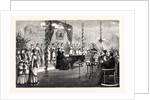 Ohio: Fan Drill of the Young Ladies of the Lake Erie Seminary at Painesville, Before President-Elect Garfield by Anonymous