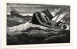 The December Gales on the Atlantic: The German Steamship Volmer Steering the Disabled Anchor Line Steamship Victoria Into New York Bay by Anonymous