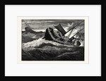 The December Gales on the Atlantic: The German Steamship Volmer Steering the Disabled Anchor Line Steamship Victoria Into New York Bay by Anonymous