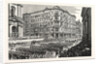 Massachusetts: The Boston Celebration, the Twenty-Third Regiment, N.G.S.N.Y., Passing the Maverick National Bank, Post Office Square by Anonymous