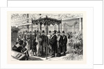 The Rothschild-Perugia Wedding in London, January 19th, the Hebrew Ceremony Beneath the Canopy, UK by Anonymous