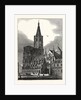 The Cathedral at Strasbourg France by Anonymous