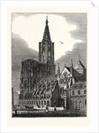 The Cathedral at Strasbourg France by Anonymous