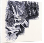 The Shelving Waterfall by Anonymous