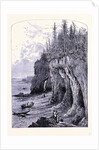 The Rock Near the Ovens Maine by Anonymous