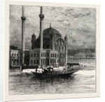 The Sultan At The Mosque Of St. Sophia. Hagia Sophia, The Church Of The Holy Wisdom In Istanbul, Turkey, Now A Museum by Anonymous