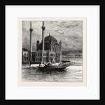 The Sultan At The Mosque Of St. Sophia. Hagia Sophia, The Church Of The Holy Wisdom In Istanbul, Turkey, Now A Museum by Anonymous