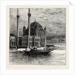 The Sultan At The Mosque Of St. Sophia. Hagia Sophia, The Church Of The Holy Wisdom In Istanbul, Turkey, Now A Museum by Anonymous