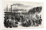 The Russian prisoners and the pope's blessing at Toulon, France by Anonymous