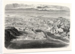 Panoramic view of the Suez Canal and the canal of the two seas by Anonymous