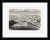 Panoramic view of the Suez Canal and the canal of the two seas by Anonymous