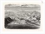 Panoramic view of the Suez Canal and the canal of the two seas by Anonymous