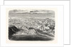 Panoramic view of the Suez Canal and the canal of the two seas by Anonymous
