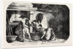 Scenes Of Country Life: The bakehouse. Studies by Damourette by Anonymous