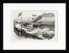 Entrance of the Queen of England in the Port of Boulogne, on Board the Yacht Victoria and Albert, France. Queen Victoria by Anonymous