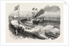 Entrance of the Queen of England in the Port of Boulogne, on Board the Yacht Victoria and Albert, France. Queen Victoria by Anonymous