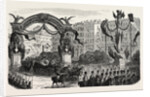 Passage of the Queen of England Under the Triumphal Arch by Anonymous
