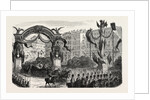 Passage of the Queen of England Under the Triumphal Arch by Anonymous
