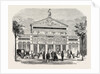 Frontage of the Grand Cafe Parisien on the Boulevard Saint-Martin, Paris, France by Anonymous
