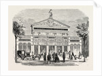 Frontage of the Grand Cafe Parisien on the Boulevard Saint-Martin, Paris, France by Anonymous