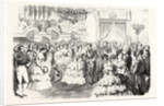 The Queen of England at a Ball Given by the City of Paris, August 23, 1855. Queen Victoria. France by Anonymous