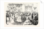 The Queen of England at a Ball Given by the City of Paris, August 23, 1855. Queen Victoria. France by Anonymous
