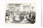 The Queen of England at a Ball Given by the City of Paris, August 23, 1855. Queen Victoria. France by Anonymous
