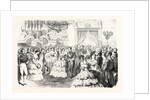 The Queen of England at a Ball Given by the City of Paris, August 23, 1855. Queen Victoria. France by Anonymous
