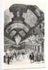 Entrance of Ll. Mm. Royals and Imperials in the Hall of Mirrors of the Palace of Versailles, August 25, 1855, France by Anonymous